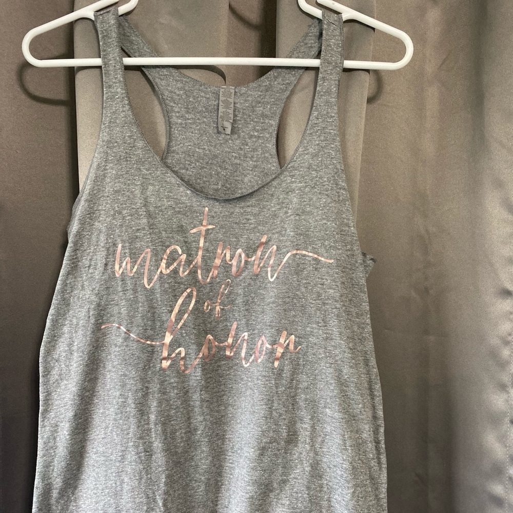 Matron of honor tank